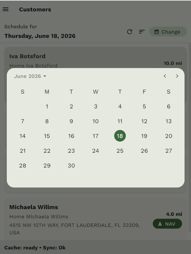 Picking another day